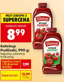 Biedronka Ketchup Pudliszki oferta