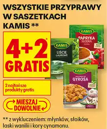 Biedronka Wszystkie przyprawy w saszetkach Kamis oferta