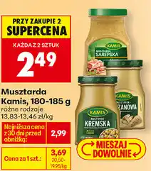 Biedronka Musztarda Kamis oferta