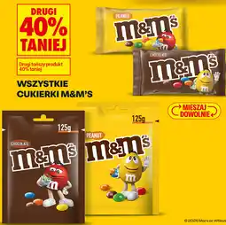 Biedronka Wszystkie cukierki M&M's oferta