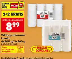 Biedronka Wkłady zalewane Lumia oferta