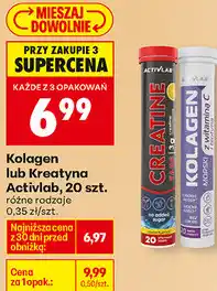 Biedronka Kolagen lub Kreatyna Activlab oferta