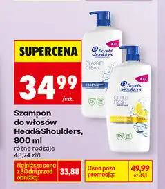 Biedronka Szampon do włosów Head&Shoulders oferta