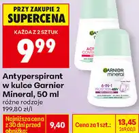Biedronka Antyperspirant w kulce Garnier Mineral oferta