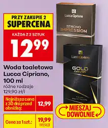 Biedronka Woda toaletowa Lucca Cipriano oferta