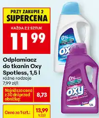 Biedronka Odplamiacz do tkanin Oxy Spotless oferta
