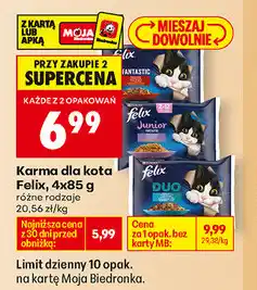 Biedronka Karma dla kota Felix oferta