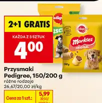 Biedronka Przysmaki Pedigree, 150/200 g oferta