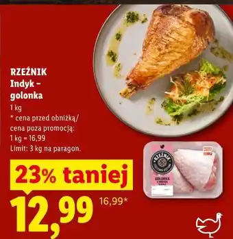Lidl Indyk - golonka RZEŹNIK oferta