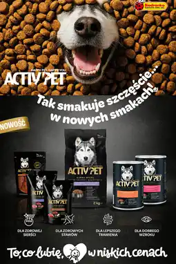 Biedronka Karma sucha dla psa Activ'Pet oferta