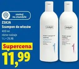 Lidl Szampon do włosów ZIAJA oferta