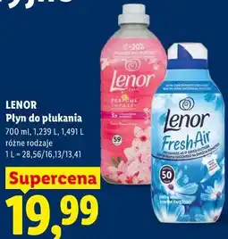 Lidl Płyn do płukania LENOR oferta