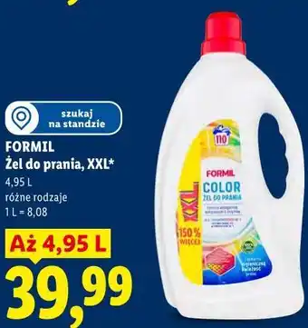 Lidl Żel do prania, XXL* FORMIL oferta