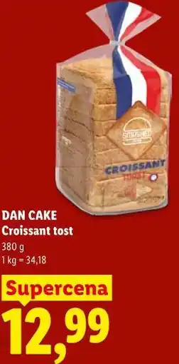 Lidl Croissant tost DAN CAKE oferta