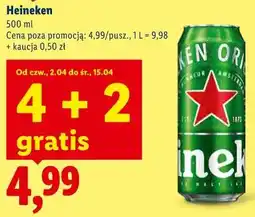 Lidl Piwo Heineken oferta