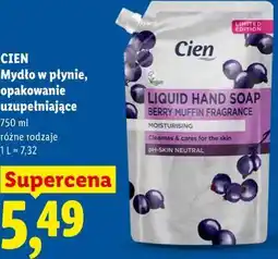 Lidl Mydło w płynie, opakowanie uzupełniające CIEN oferta