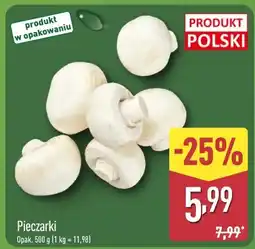 ALDI Pieczarki oferta