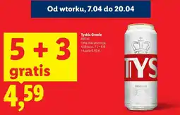 Lidl Piwo Tyskie Gronie oferta