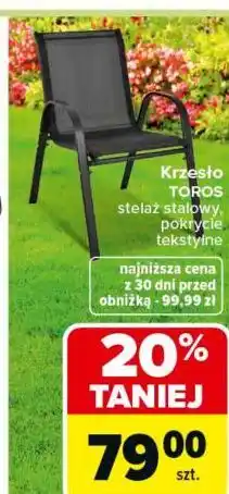 Carrefour Market Krzesło TOROS oferta
