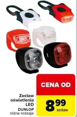 Carrefour Market Zestaw oświetlenia LED DUNLOP oferta