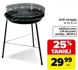 Carrefour Market Grill okrągły ø 32,5 cm oferta