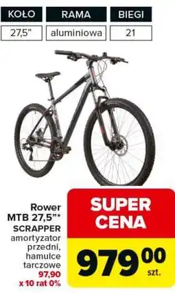 Carrefour Market Rower MTB 27,5 SCRAPPER oferta