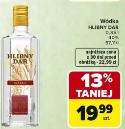 Carrefour Market Wódka HLIBNY DAR oferta