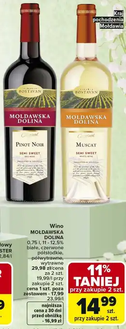 Carrefour Market Wino MOŁDAWSKA DOLINA oferta