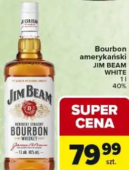 Carrefour Market Bourbon amerykański JIM BEAM WHITE oferta