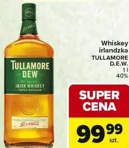 Carrefour Market Whiskey irlandzka TULLAMORE D.E.W oferta
