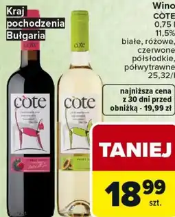 Carrefour Market Wino CÔTE oferta
