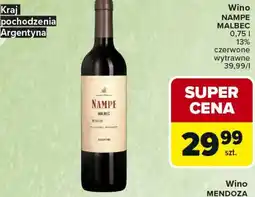 Carrefour Market Wino NAMPE MALBEC oferta