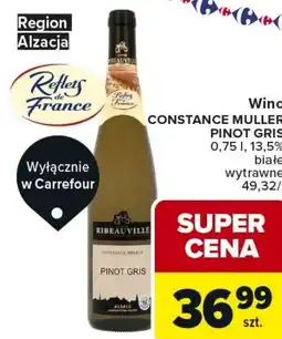Carrefour Market Wino CONSTANCE MULLER PINOT GRIS oferta