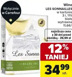 Carrefour Market Wino LES SONNAILLES oferta