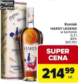 Carrefour Market Koniak HARDY LEGEND w kartonie oferta