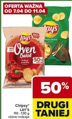 Carrefour Express Chipsy* LAY'S 110 - 130 g różne rodzaje oferta