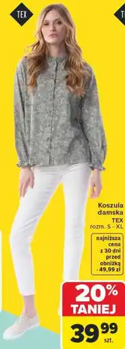Carrefour Koszula damska TEX oferta