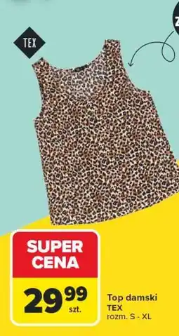 Carrefour Top damski TEX oferta