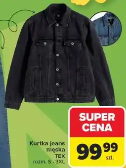 Carrefour Kurtka jeans męska TEX oferta
