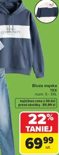 Carrefour Bluza męska TEX oferta