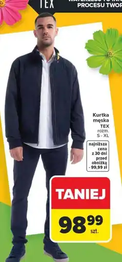 Carrefour Kurtka męska TEX rozm. S-XL oferta