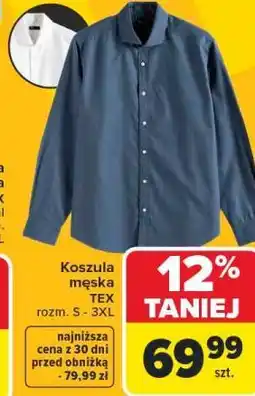 Carrefour Koszula męska TEX oferta