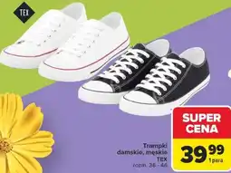 Carrefour Trampki damskie, męskie TEX oferta