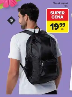 Carrefour Plecak męski TEX oferta