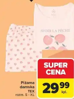 Carrefour Piżama damska TEX oferta