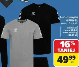 Carrefour T-shirt męski HUMMEL oferta