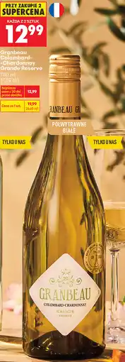 Biedronka Granbeau Colombard - Chardonnay Grande Reserve oferta