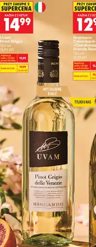 Biedronka Uvam Pinot Grigio oferta