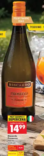 Biedronka Biscardo Prosecco oferta