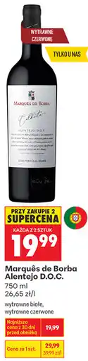 Biedronka Marquês de Borba Alentejo D.O.C oferta
